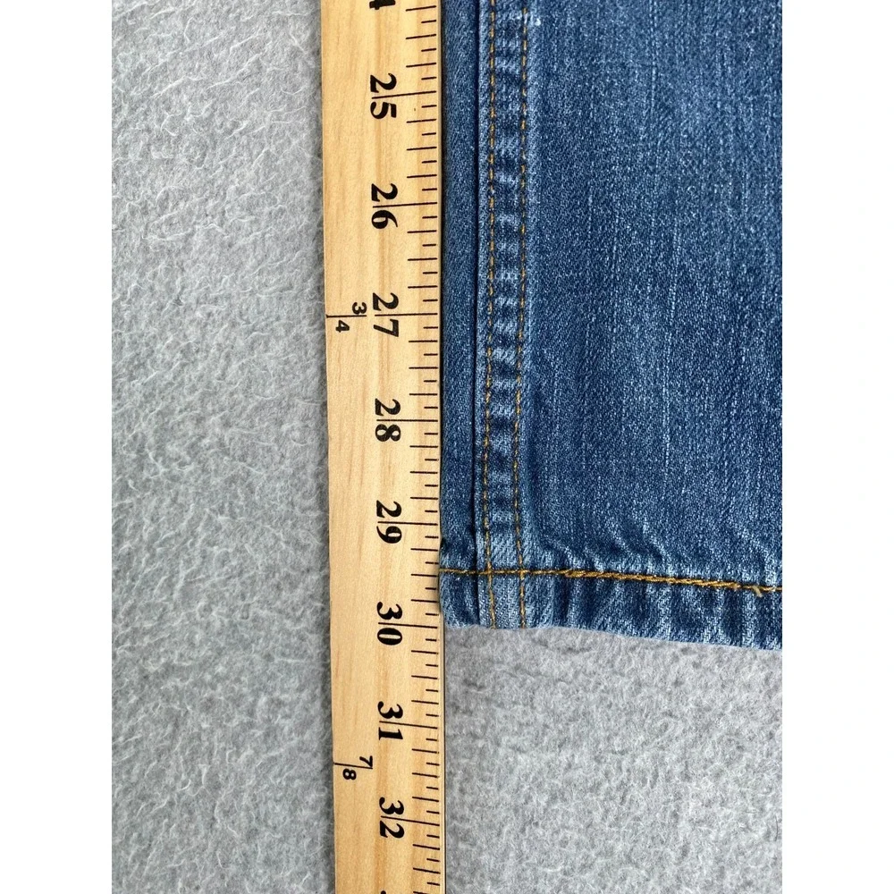 Levis 559 Jeans Men 38x30 Blue Med‎ Wash Relaxed Straight Whiskering City Preppy
